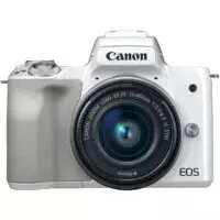 Canon EOS M50 with 15-45mm Lens White (ประกันศูนย์)