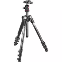 Manfrotto BeFree Color Aluminum Travel Tripod (Gray) 1