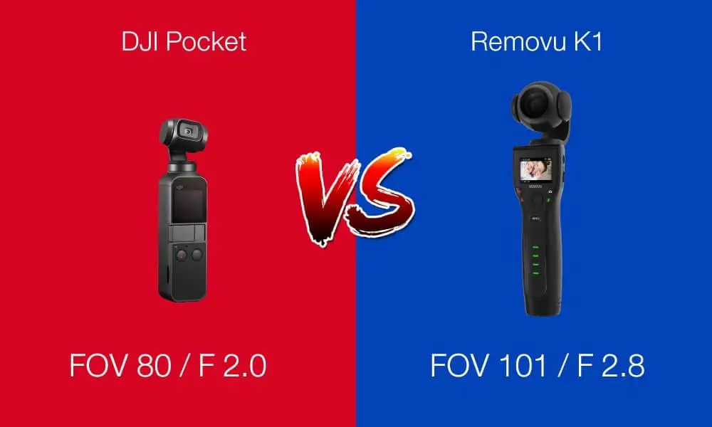 DJI Pocket vs Removu K1