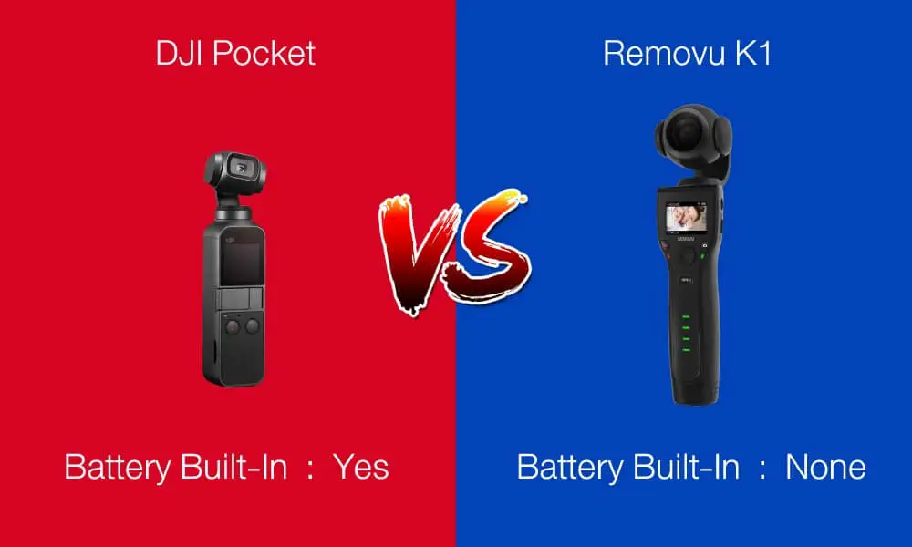 DJI Pocket vs Removu K1