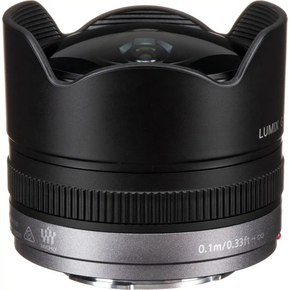 Panasonic Lumix G Fisheye 8mm f3.5 Lens