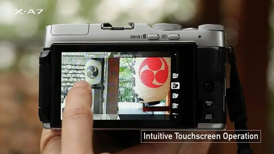 Fujifilm X-A7 กับจอทัชสกรีนที่ไหลลื่นมากขึ้นเหมือนกับใช้กล้องถ่ายภาพบนมือถือ