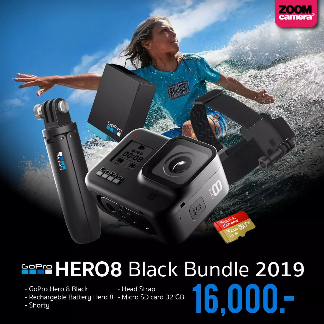 GoPro Hero8 Black 2019 Bundle