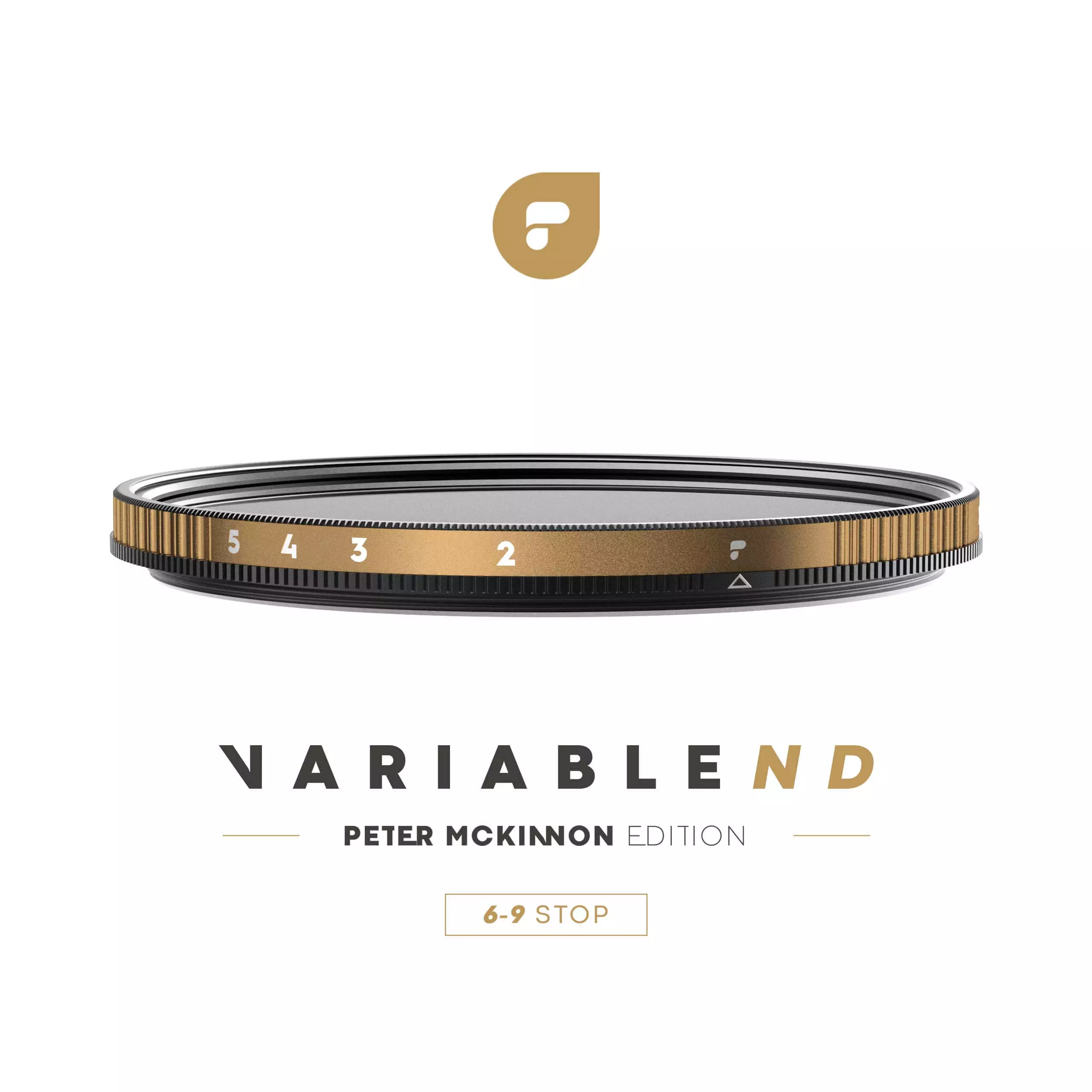 PolarPro 77mm Peter McKinnon Edition Variable Neutral Density 1.8 to 2.7 Filter (6 to 9-Stop)