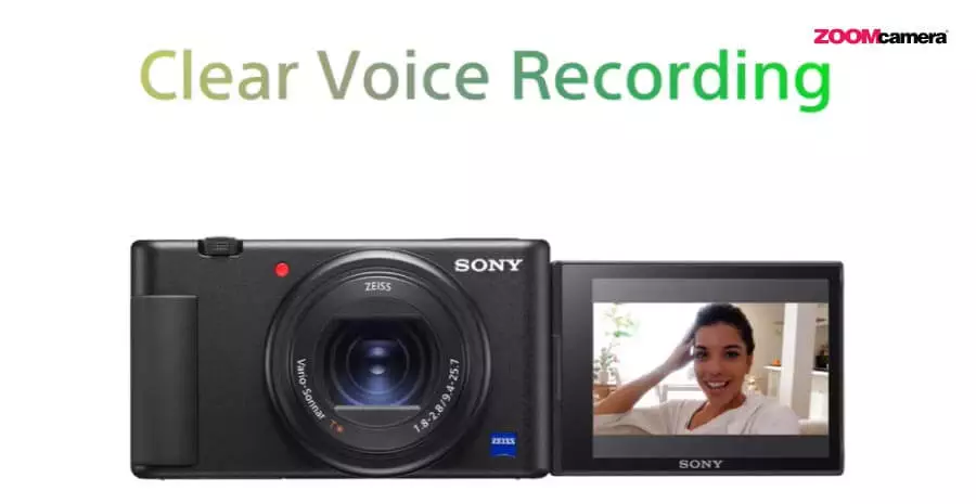 sony zv1 clear voice record
