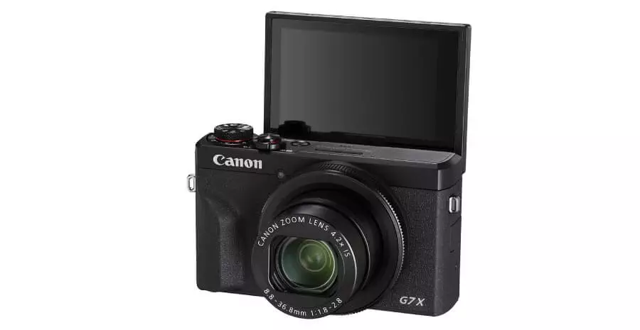เปรียบเทียบ Canon G7X III Flip LCD