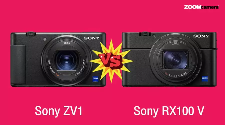 เปรียบเทียบ Sony ZV1  vs RX100 V