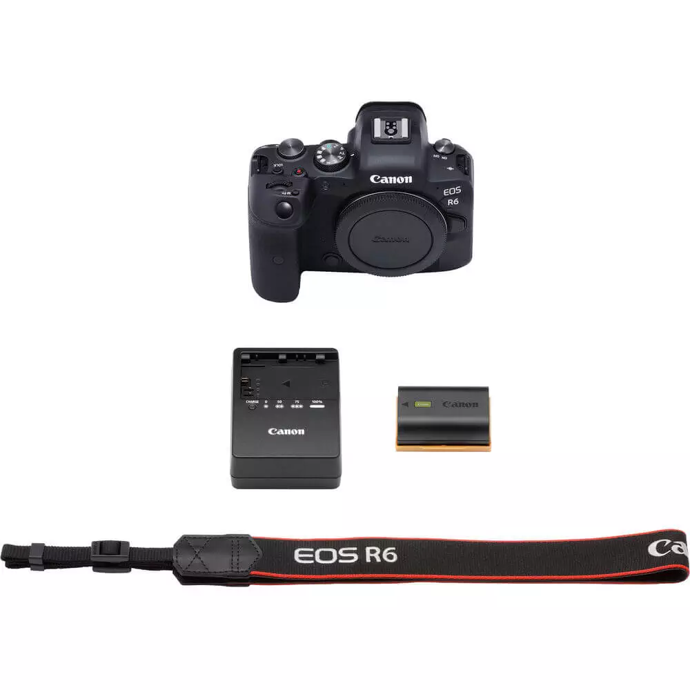 Canon EOS R6 Mirrorless Digital Camera Body Only