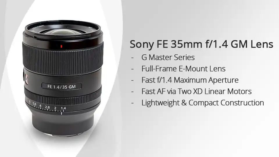 Sony FE 35mm F1.4 GM Feature