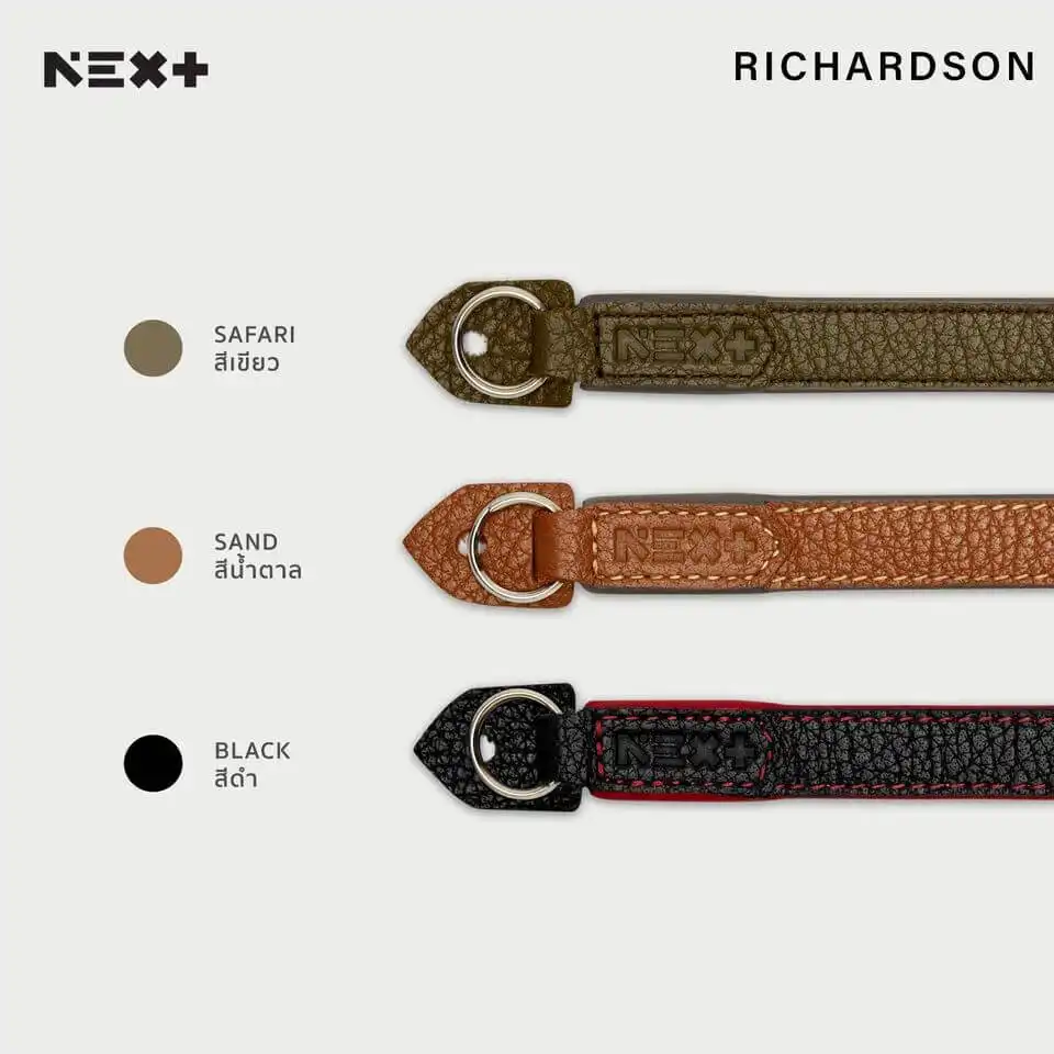 NEX+ Neck Strap RICHARDSON Series Leather W: 1.5cm /L: 110cm
