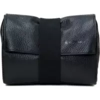 Artisan & Artist ACAM-78 Soft Leather Pouch (Black)1