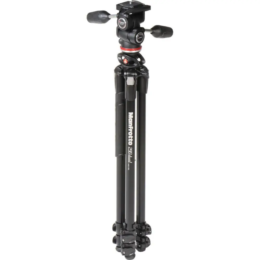 Manfrotto MK290DUA3-3WUS 290 Dual Aluminum Tripod
