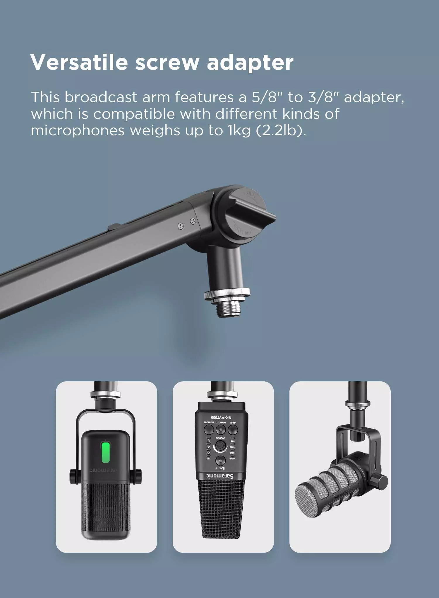 Saramonic SR-HC5 Microphone Boom Arm