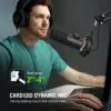 FIFINE K658 RGB USB DYNAMIC CARDIOID MICROPHONE
