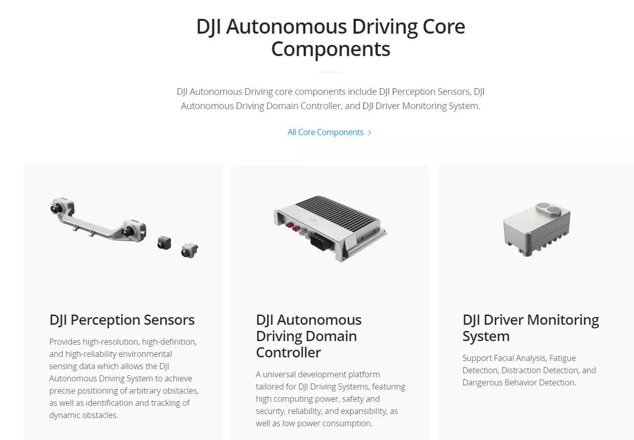 DJI-Autonomous-Driving-Core-Components