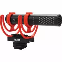 Rode VideoMic GO II Ultracompact AnalogUSB Camera-Mount Shotgun Microphone