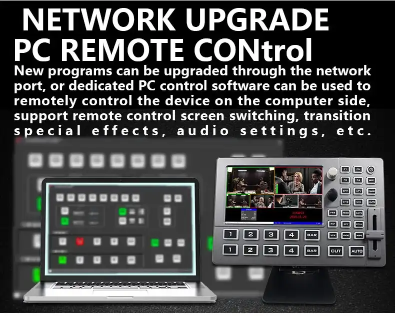 DeviceWell HDS8101 4-CH HD Video Switcher