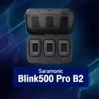 Saramonic Blink 500 Pro B2 2-Person Digital Camera-Mount Wireless Omni Lavalier Microphone System (2.4 GHz)