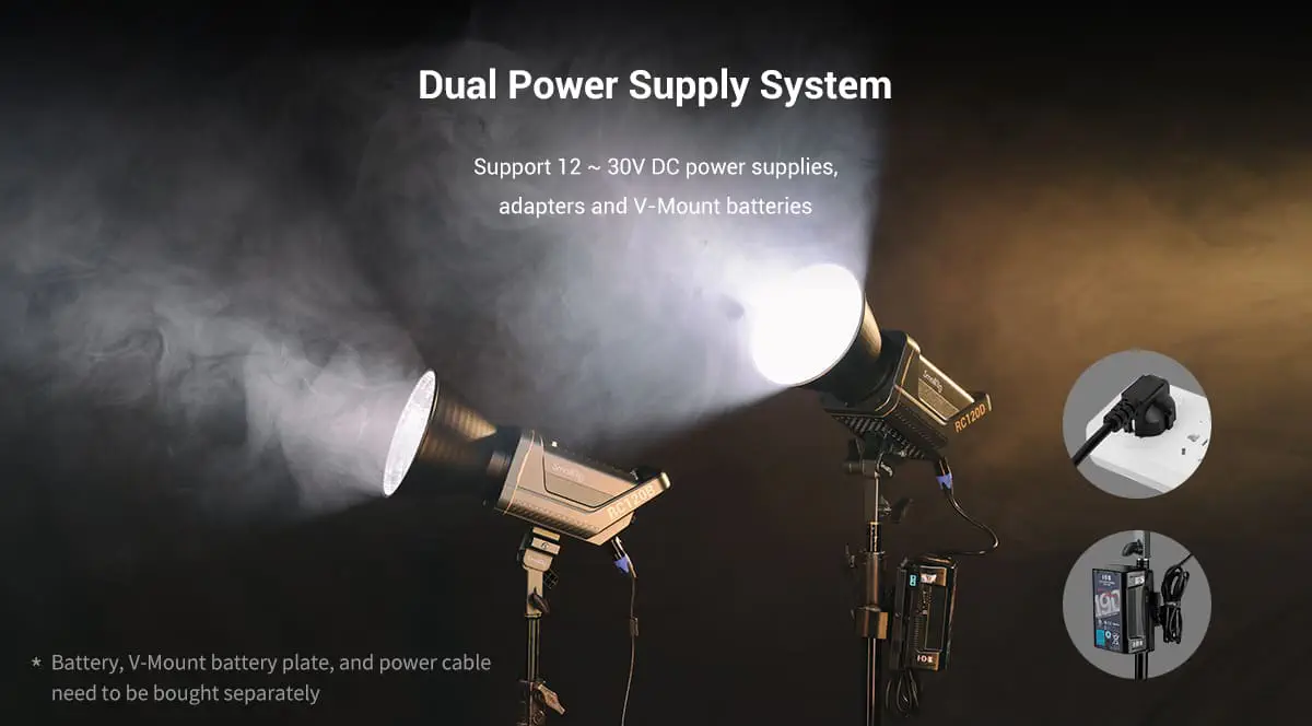 SmallRig RC 120D Daylight Point-Source Video Light (American standard) 3470 Detail