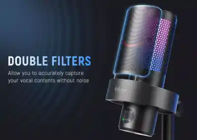 FIFINE A9 RGB Microphone 4 Types Of Directional