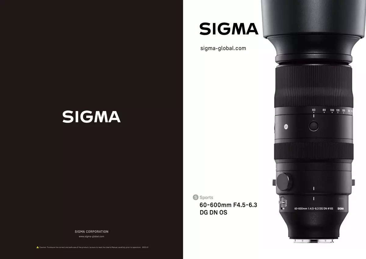 Sigma 60-600mm F4.5-6.3 (S) DG DN OS Lens - 998
