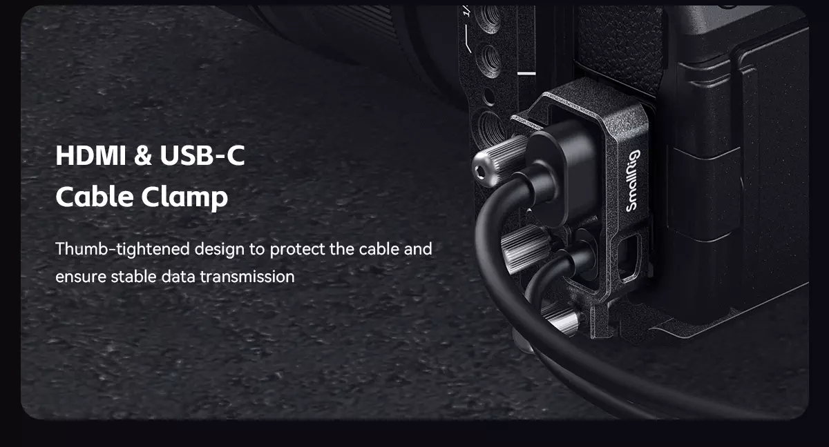 SmallRig - 4023 “Black Mamba” Cage for Panasonic LUMIX S5 II Detail