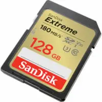 SanDisk 128GB Extreme UHS-I SDXC Memory Card SDSDXVA-128G-GNCIN