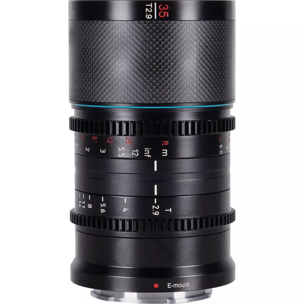 Sirui Saturn 35mm T2.9 1.6x Carbon Fiber Full-Frame Anamorphic Lens