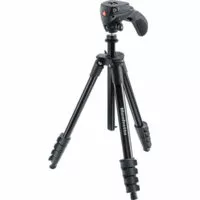 Manfrotto Compact Action Tripod with Joy Stick Head Black 1