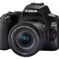 Canon EOS 200D Mark II with kit 18-55mm III Lens Black (ประกันศูนย์)