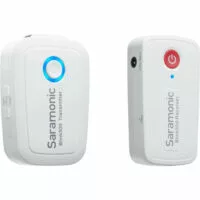 Saramonic Blink 500 B1 Digital Camera-Mount Wireless Omni Lavalier Microphone System (2.4 GHz, Snow White)