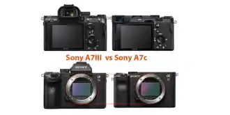 เปรียบเทียบ Sony A7C
