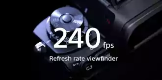 สรุปสเปก Sony Alpha 1 EVF Refresh Rate