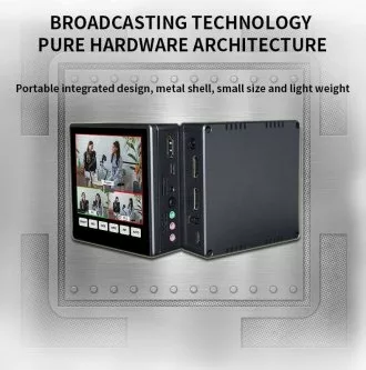Device Well HDS8102 2CH Portable HD Video Switcher