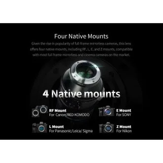 Sirui 75mm T2.9 Full Frame 1.6x Anamorphic Lens 10