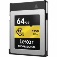 Lexar 64GB Professional CFexpress Type B Card GOLD Series Memory Card