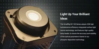 SmallRig RC 120D Daylight Point-Source Video Light (American standard) 3470 Detail