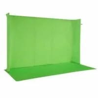 Nanlite 3.5m wide U shaped Chromakey Green Screen self standing kit LG-3522U