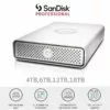 SanDisk Professional G-DRIVE PRO External HDD Thunderbolt 3 / USB 3.2 Gen1, Space Gray