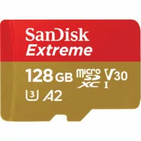 Sandisk 16-(SDSQXAA-128G-GN6MN) MicroSDXC Extreme 128GB U3 V30 A2 (R190W90)