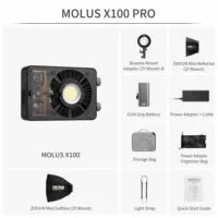 Zhiyun Molus X100 Pro Pocket COB 100W Lights