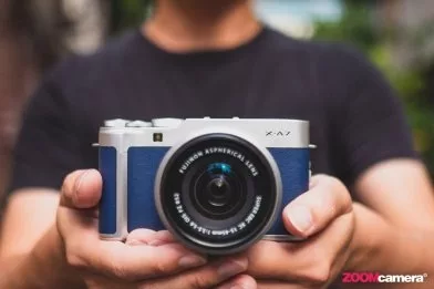 fuji xa7 navy blue