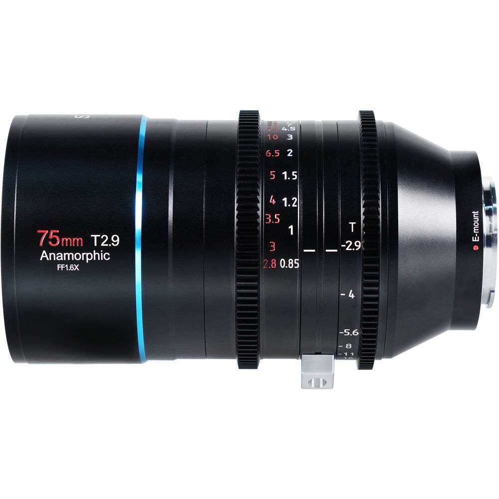Sirui 75mm T2.9 Full Frame 1.6x Anamorphic Lens 2