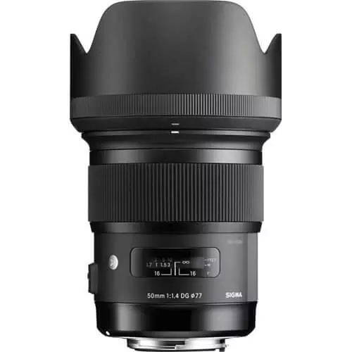 Sigma 50mm f1.4 DG HSM Art Lens