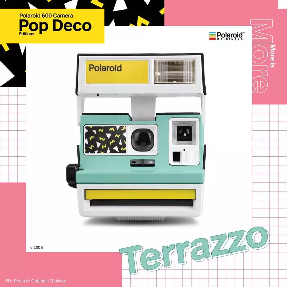 onszelf Onze onderneming Aarde Polaroid 600 Camera Pop Deco Editions Terrazzo (ประกันศูนย์) ราคา |  ZoomCamera
