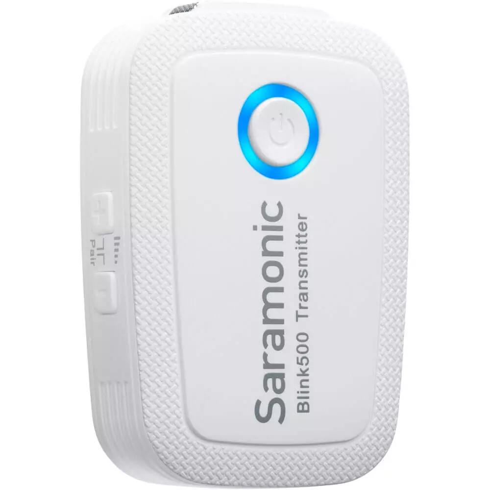 Saramonic Blink 500 B1 Digital Camera-Mount Wireless Omni Lavalier Microphone System (2.4 GHz, Snow White)