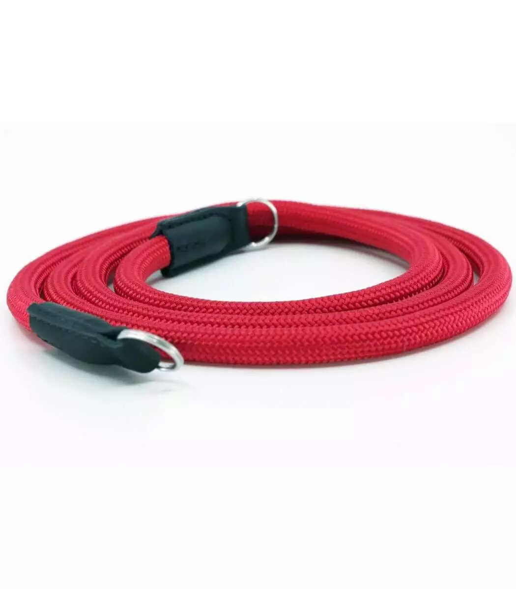 TABI (TB-19-RED) Leather Edge Neck Strap 100cm - RED
