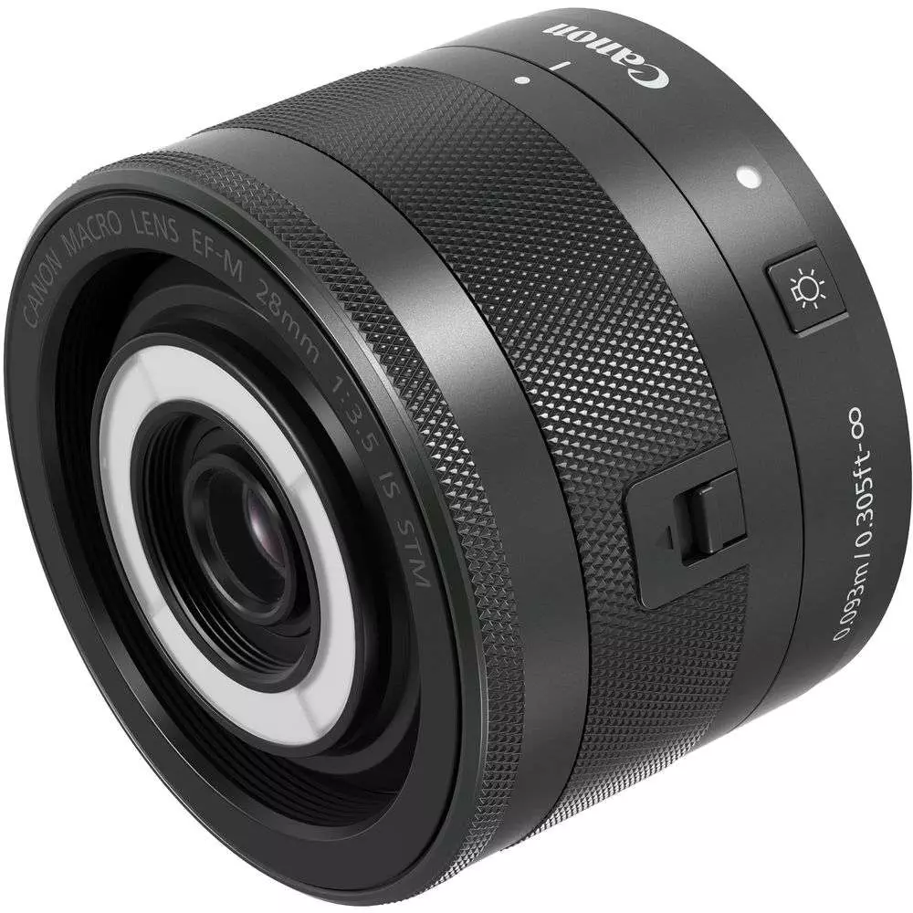 Canon EF-M 28mm f3.5 Macro IS STM Lens