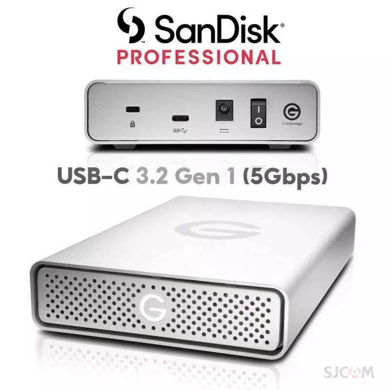 SanDisk Professional G-DRIVE PRO External HDD Thunderbolt 3 / USB 3.2 Gen1, Space Gray