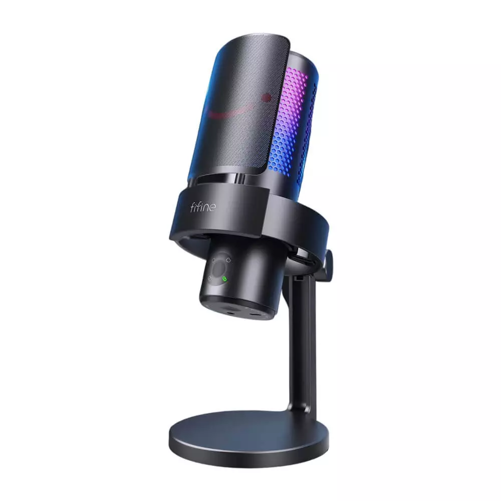FIFINE A9 RGB Microphone 4 Types Of Directional - 000